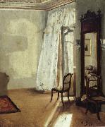 Adolph von Menzel The Balcony Room USA oil painting reproduction